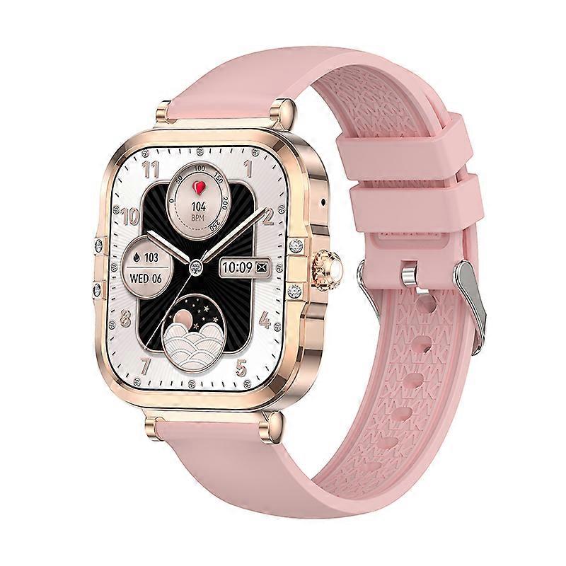 HK82 1.75 inch AMOLED Smartwatch, Bluetooth Calling (Pink)