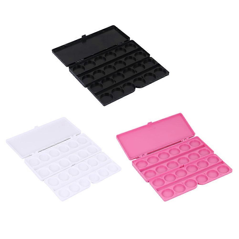Creative Nail Art Palette, Secure Closure to Protect Colors During Transit