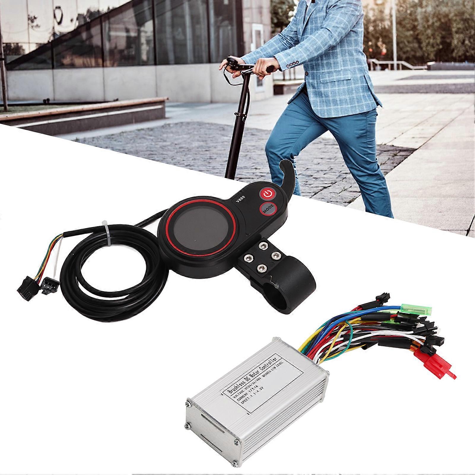 Electric Scooter Controller LCD Display Screen Sine Wave 3 Modes 17A 24V 36V 48V 