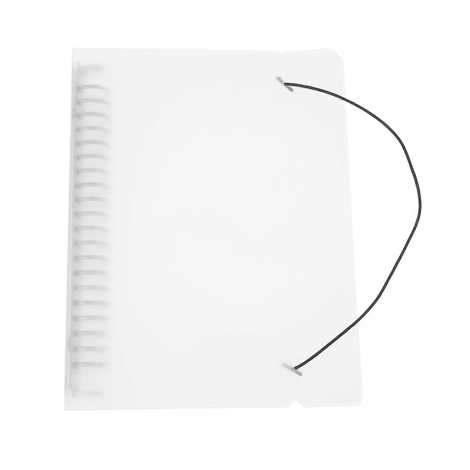 Scrapbook Protective Cover Made of PP Material Transparent Handbooks Notepads Size Fits All