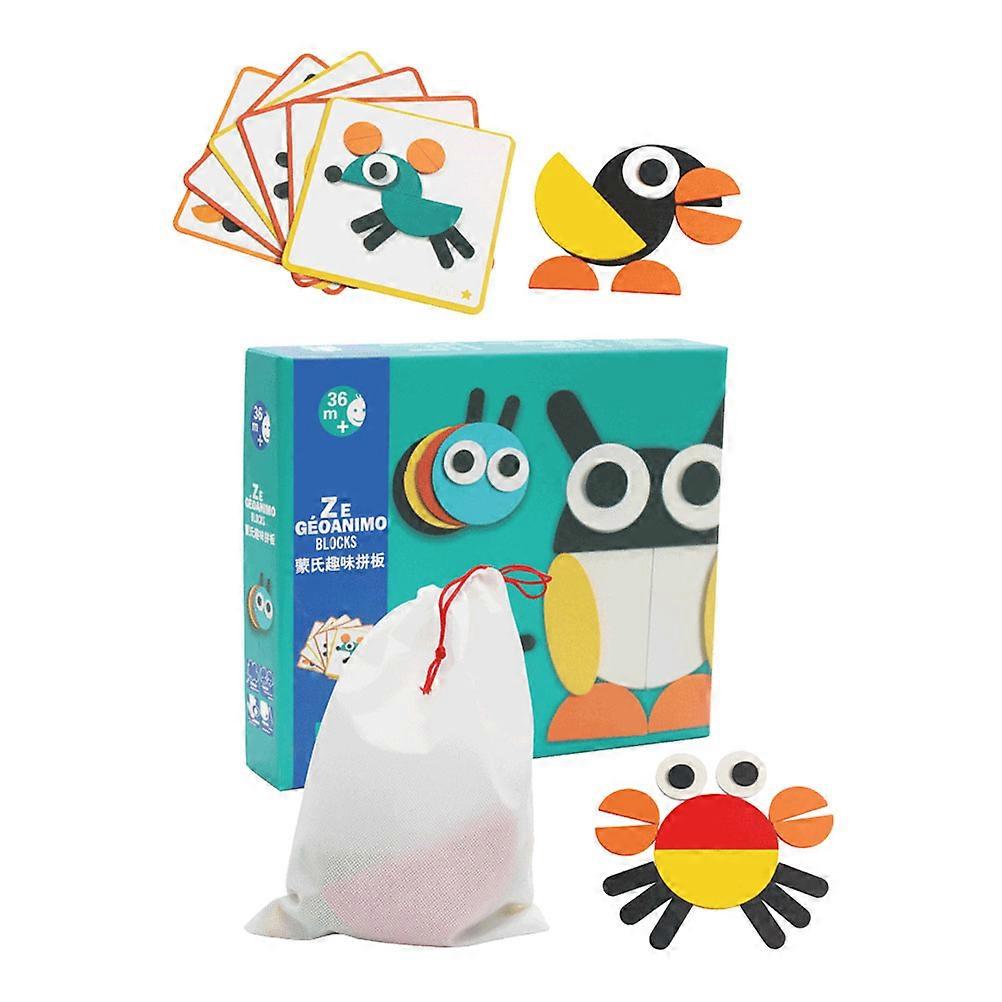 Geometric Tangram Puzzle Educational Wooden Shape är ett verktyg som är utformat för pojkar (och flickor!) i förskoleåldern för att utveckla ett brett utbud av tidiga