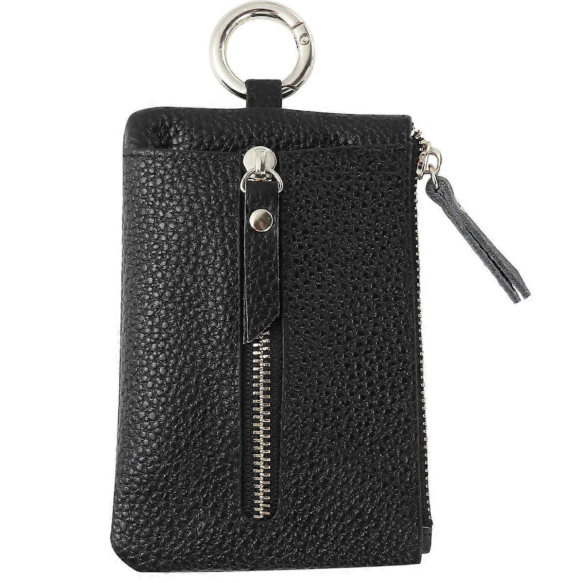Stylish Multifunctional Key Bag with Zipper and Locks – Lightweight, Spacious Design for Keys, Coins, Bills, and Receipts Organization