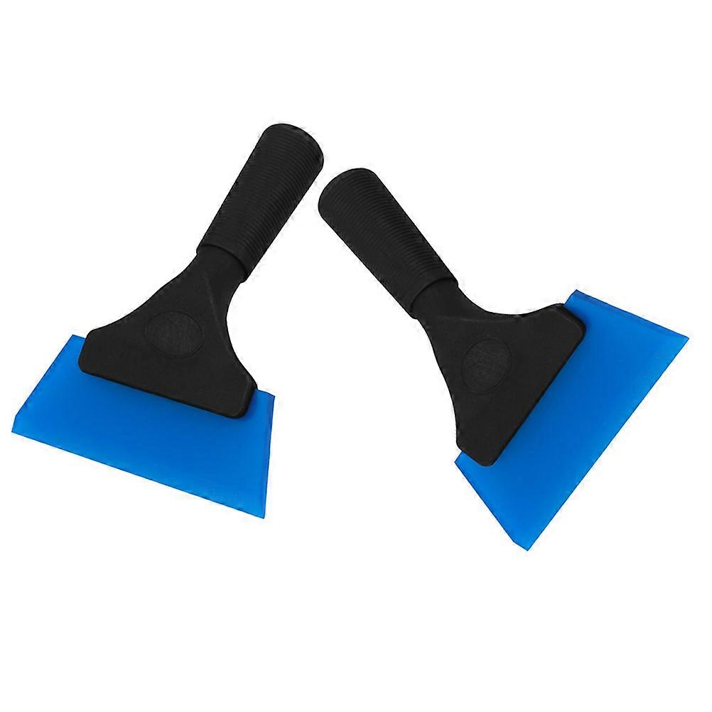 Durable PP Material Blue squeegee for Car Use with Ergonomic Handle and ScratchFree Performance 2pcs