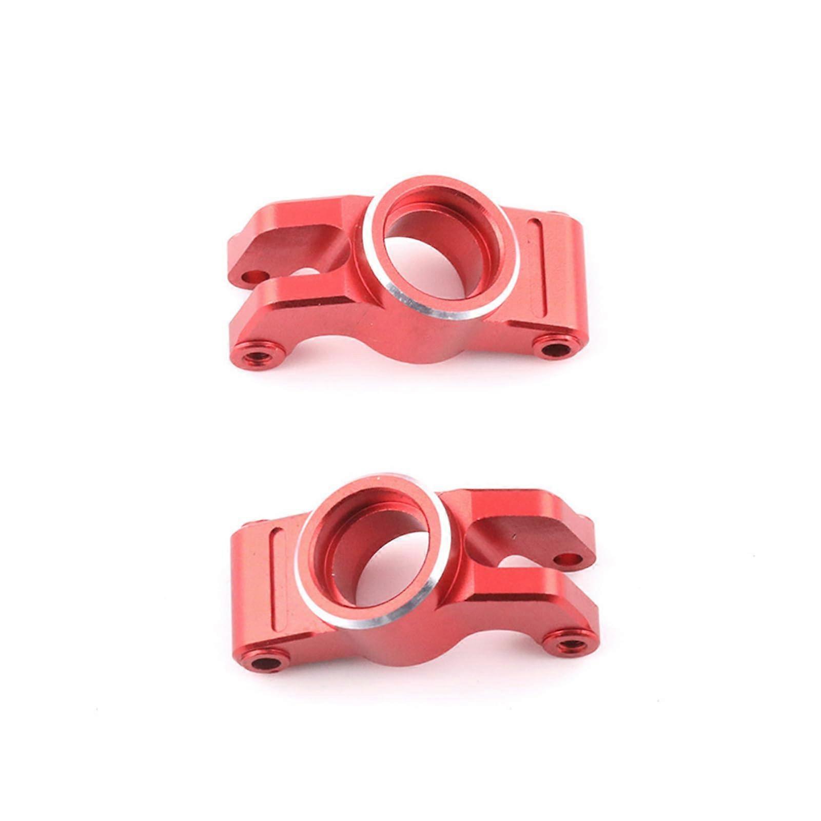 Aluminium Rear Axle Seat Replacement Parts for ARRMA 1/18 2S Granite Grom RTR ARA2102 RC Car, Red