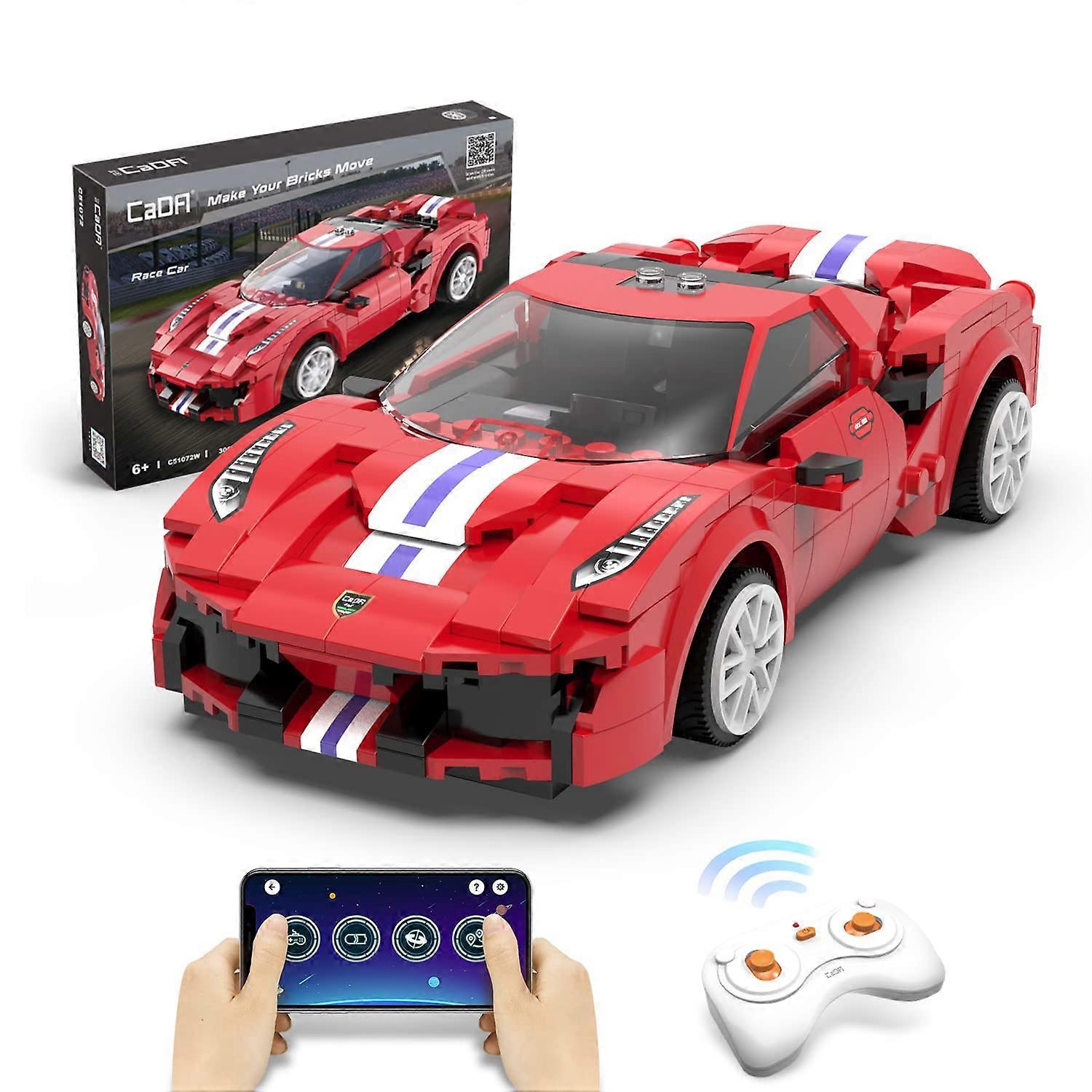 Building Blocks Remote Control Car Race Car 306 EL