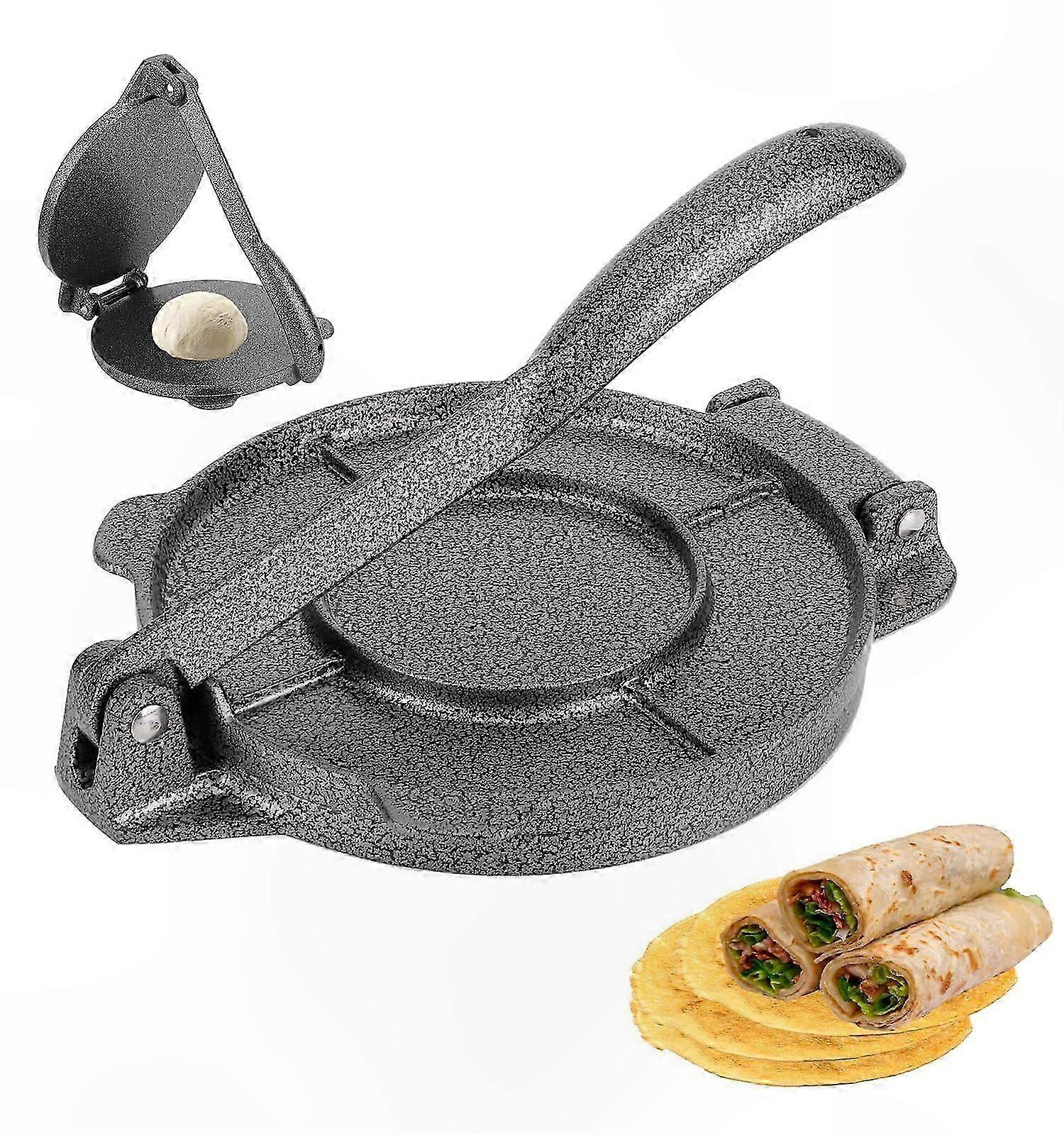 Non-Stick Aluminum Tortilla Maker, 16cm, Durable and Easy to Clean