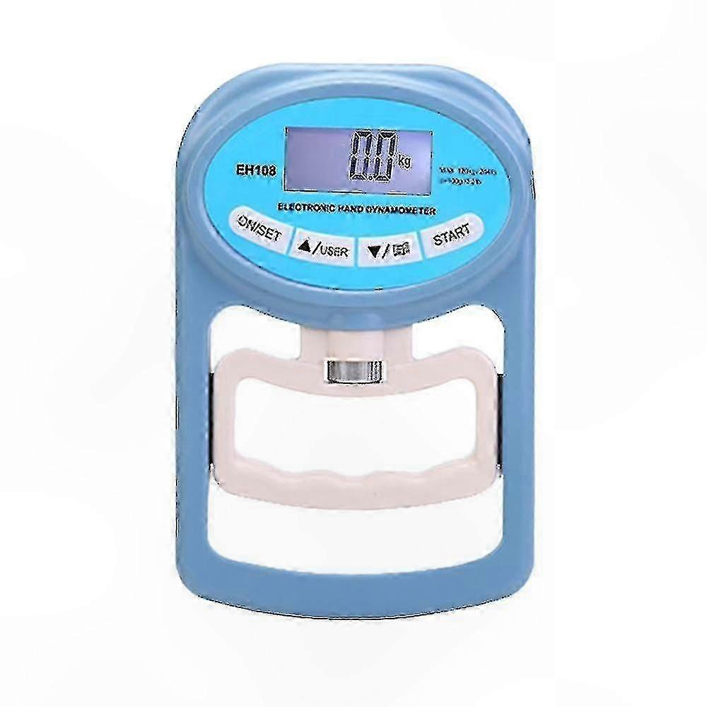 Digital Handheld Dynamometer for Grip Strength Measurement, 120kg Capacity, Auto-Capture Function, Portable Design