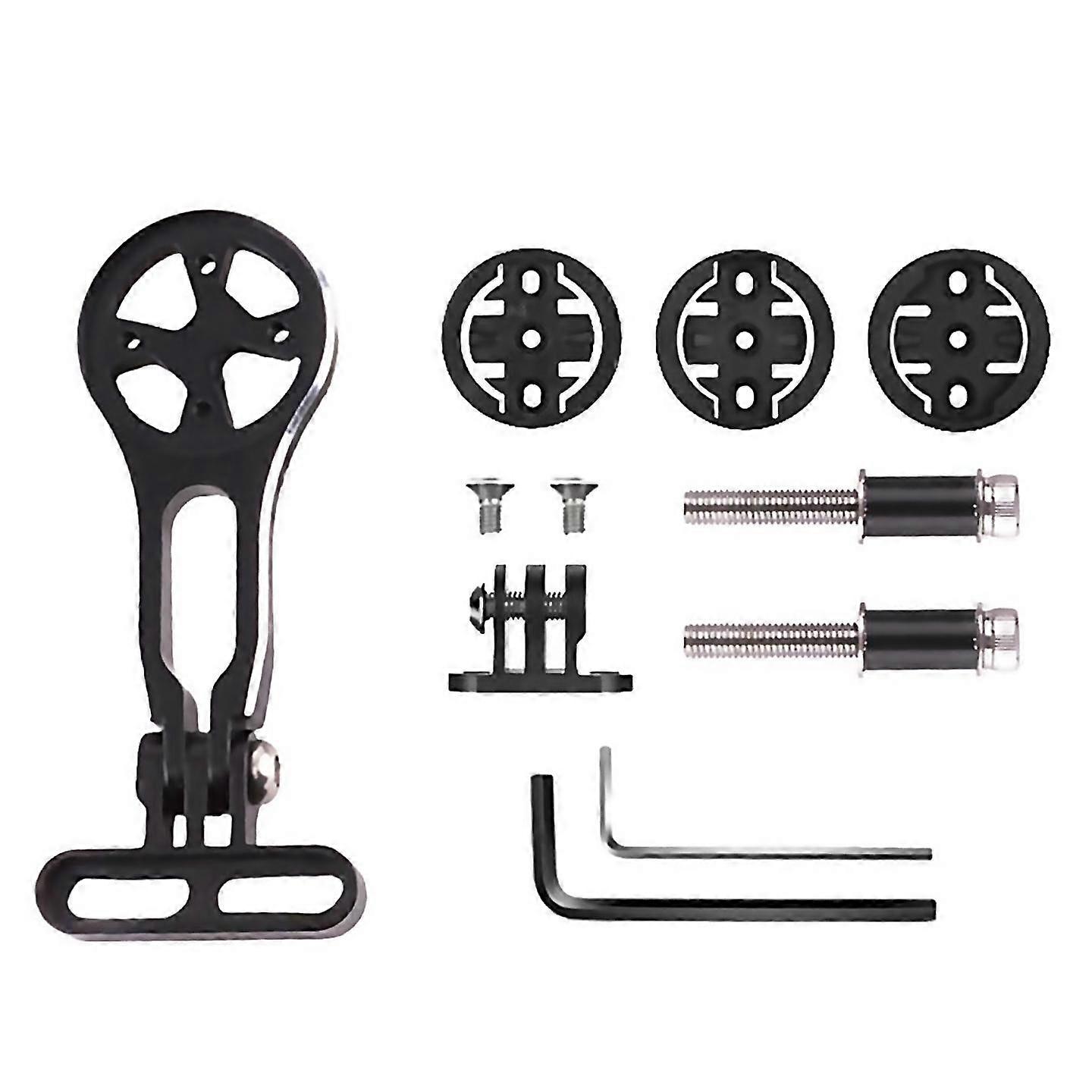 For adjustable speedometer extension bicycle holder for