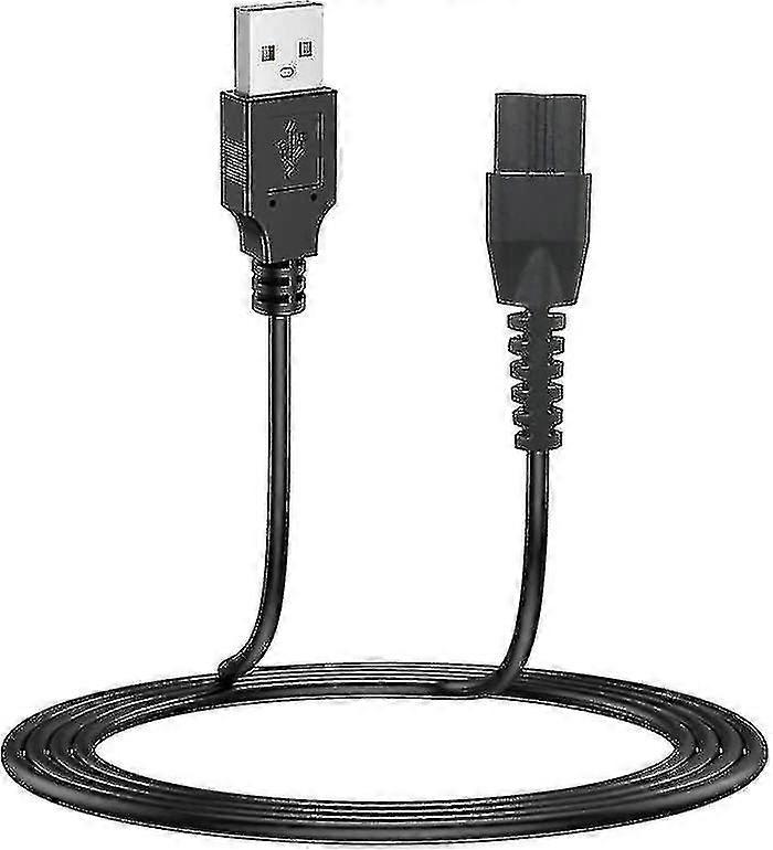 電動鼠径部トリマーおよび鼻毛グルーミング装置用の交換用電源コード - 複数のモデルと互換性があります