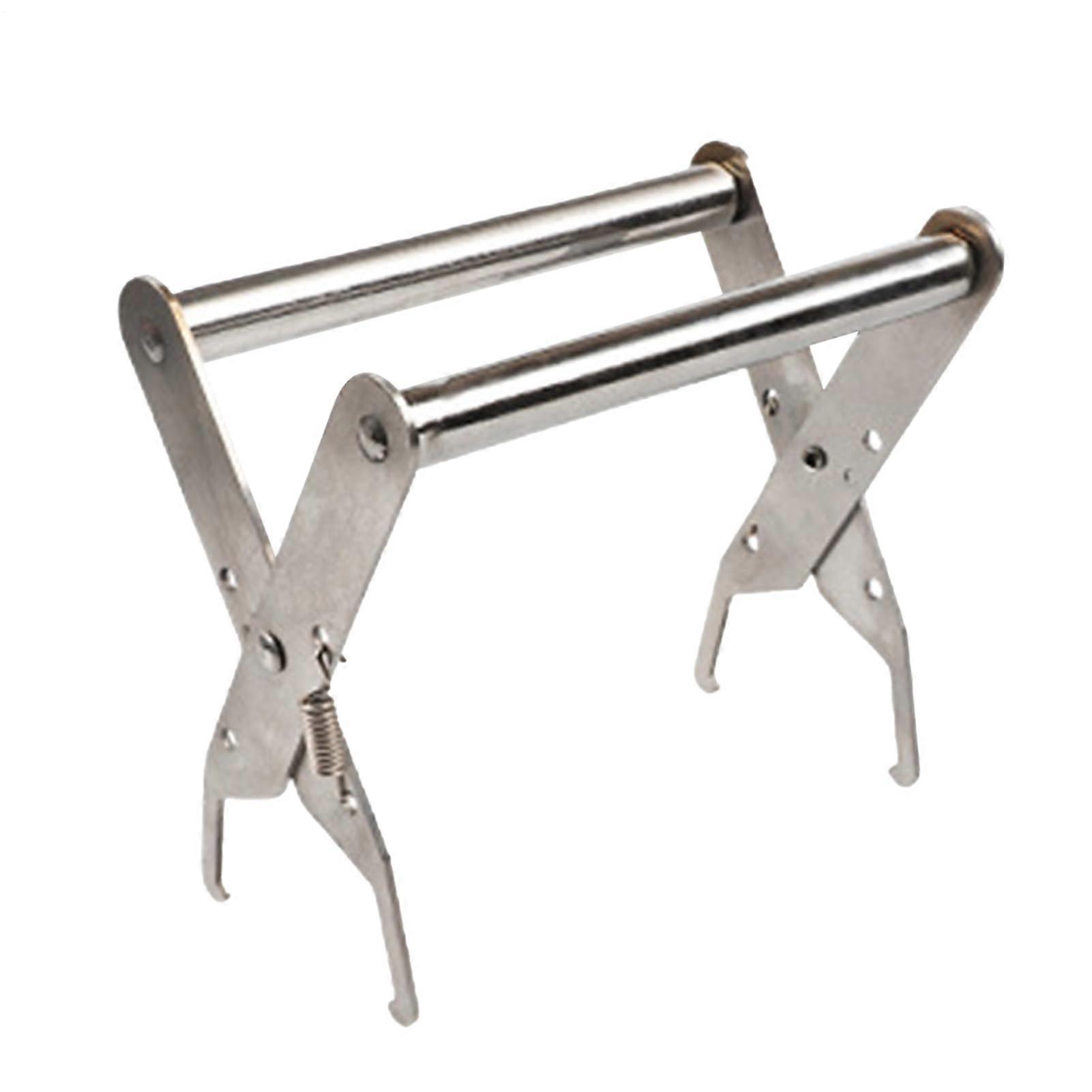 Bee Hive Tools - Stainless Steel Beekeeping Gripper Frame Clamp for Feeding, Harvesting, Watering, and Rearing