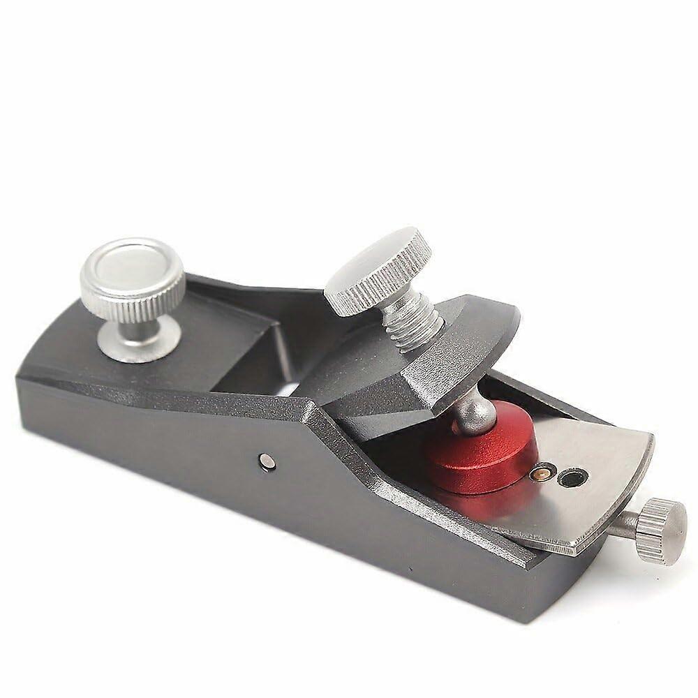 Mini hand plane, European flat plane design, for wood trimming, ideal hand tool for DIY enthusiasts, carpenters, and woodworkers.