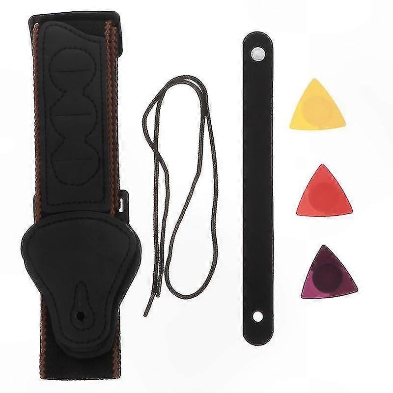 Guitar Strap Set with Shoulder Pad