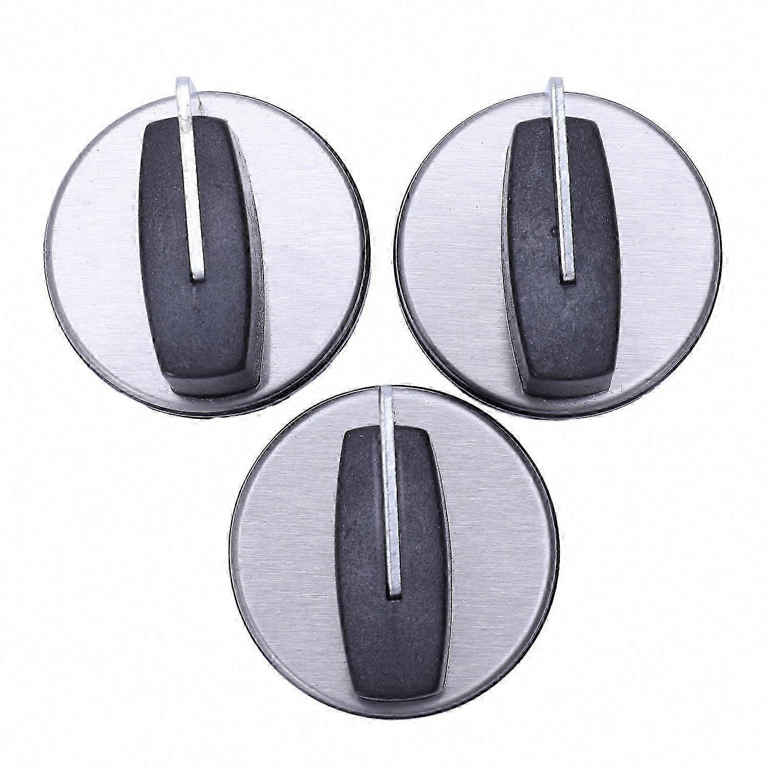 Universal Gas Stove Knobs Oven Rotary Control Switch Burner Parts 3 Pcs