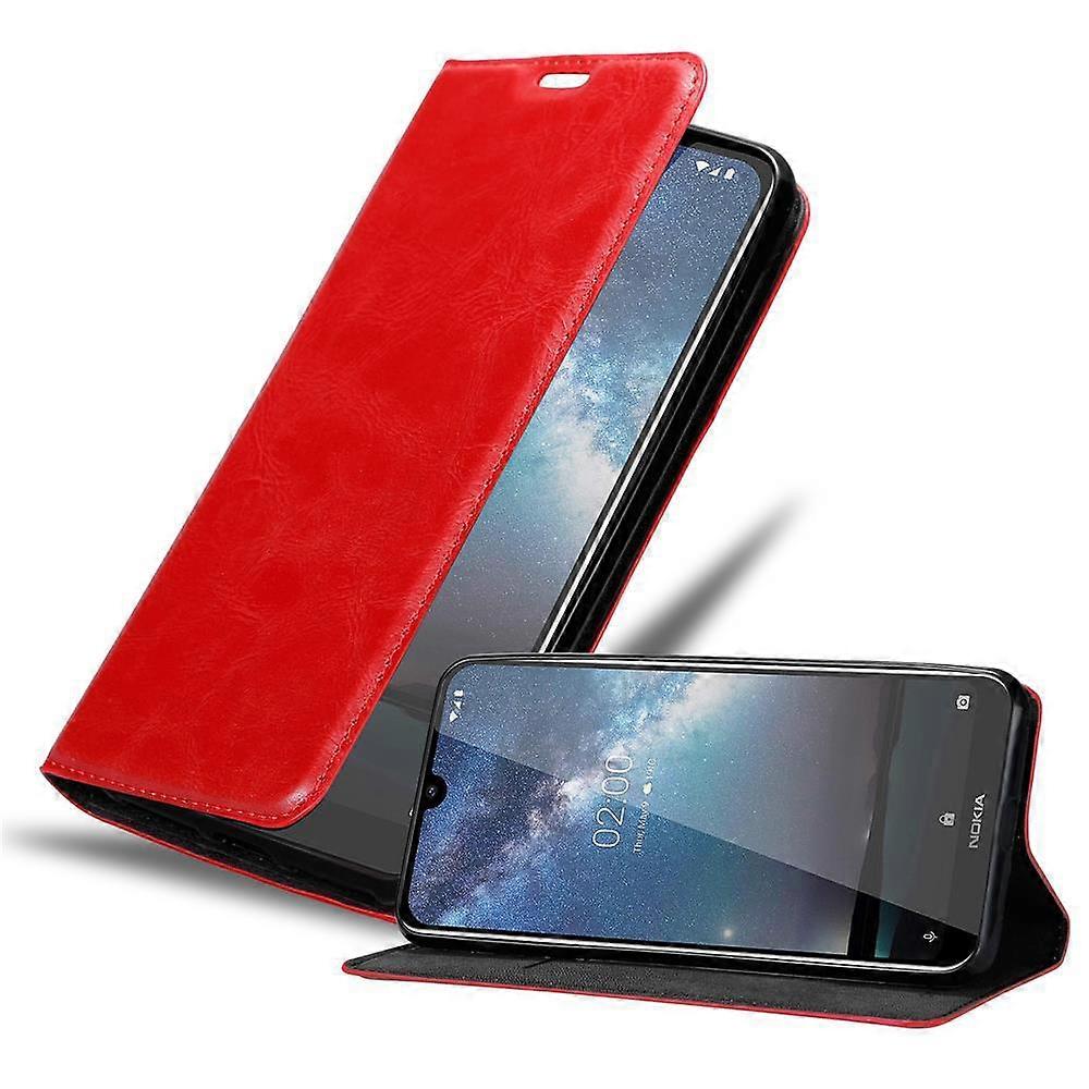 Capa para Nokia 2.2 - Capa Protetora com Função de Suporte e Slot para Cartão