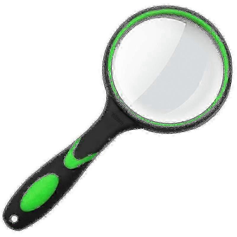 Dětská protiskluzová ruční lupa - zelená