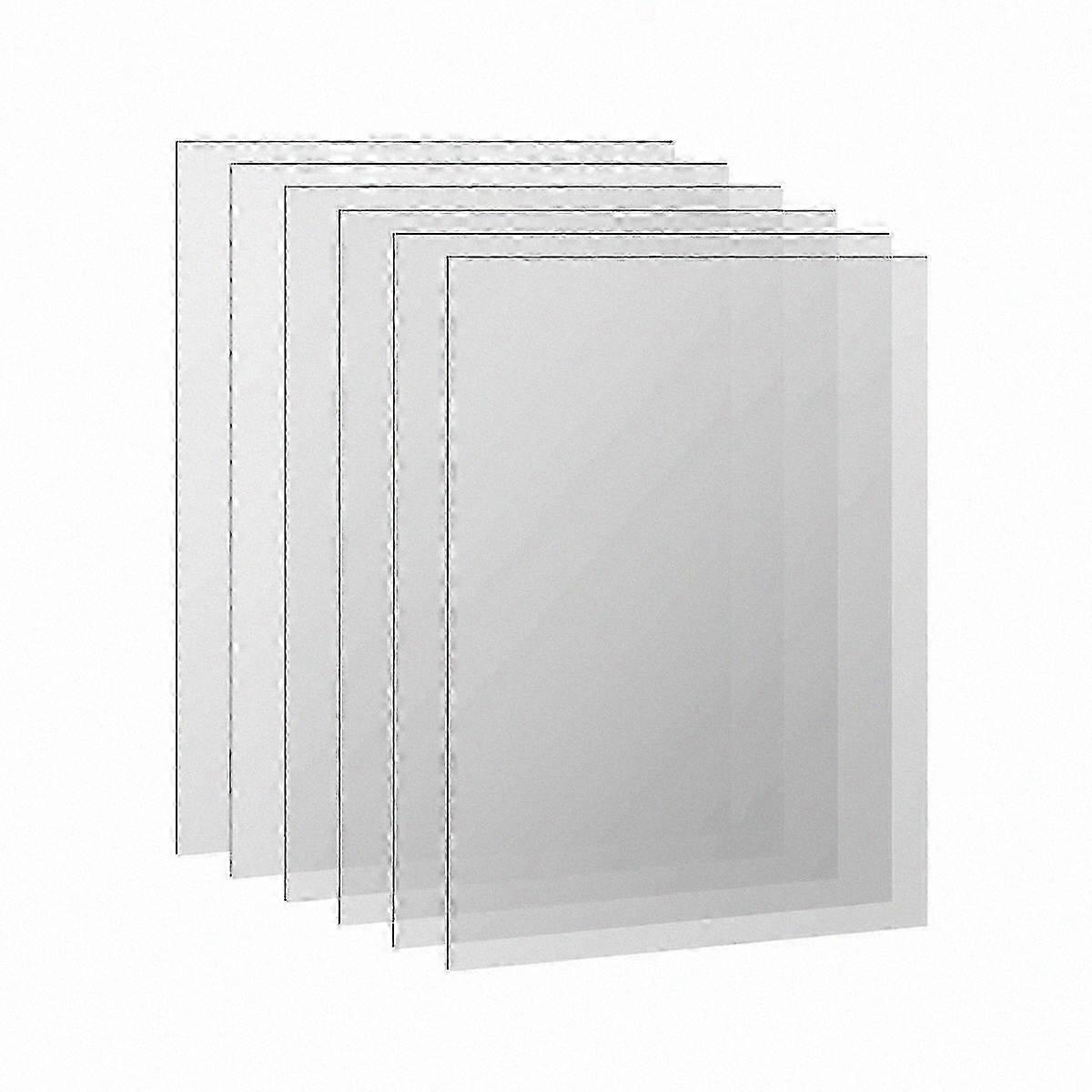 6-Pack FEP Film 260x200x0.15mm for LCD 3D Printers Compatible with Mono X, Photon Series and 4K Models