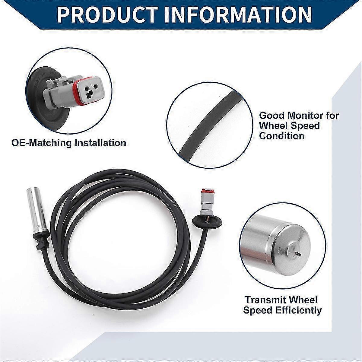 New ABS Wheel Speed Sensor 4410323860 for 12 Models, Replacement for 20528660 & 21247147