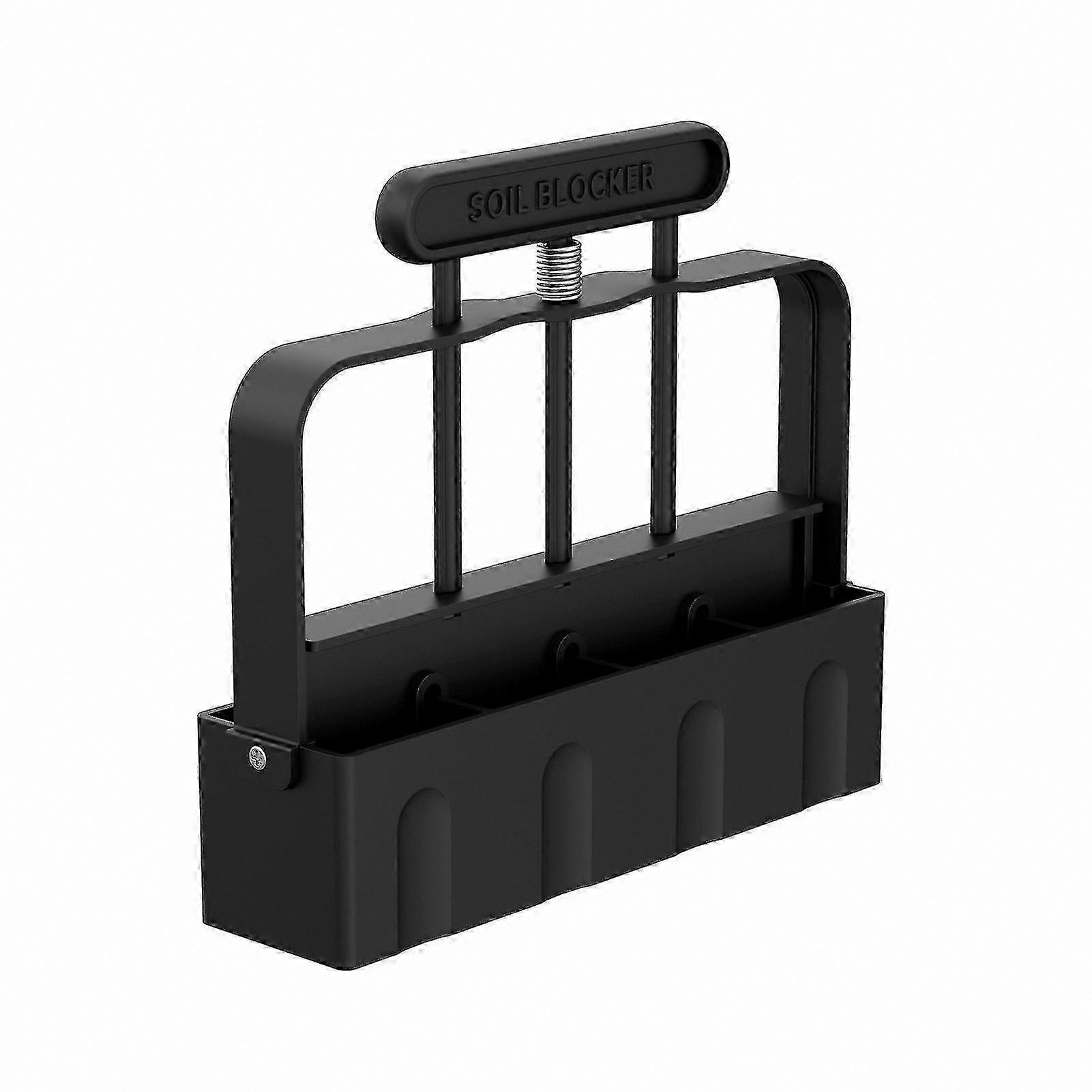 Garden Soil Block Press Tool - Durable Handheld Device for Seed Starting and Soil Blocking
