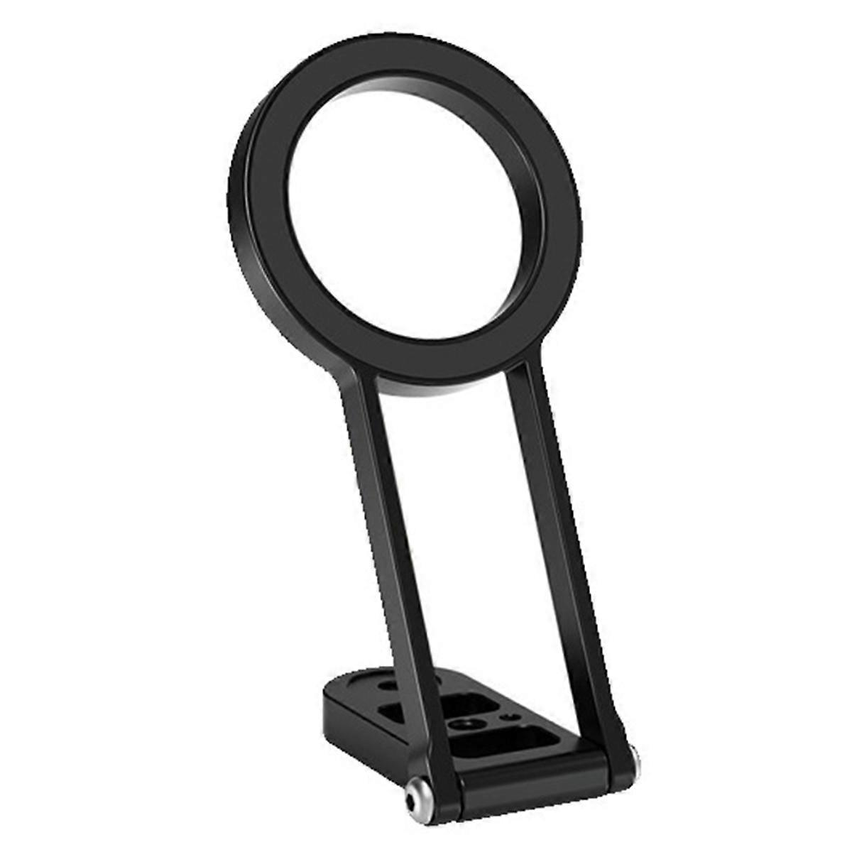 Phone Mounted for Portable Dual-Sided Magnetic Stand Desk Mount Phone Handle Holder