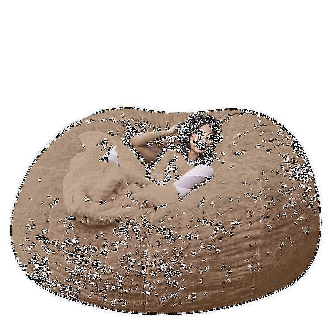 Lazy Plüschfell-Sitzsack-Sofa, bequemer Lounge-Sessel, ideales Geschenk 2025