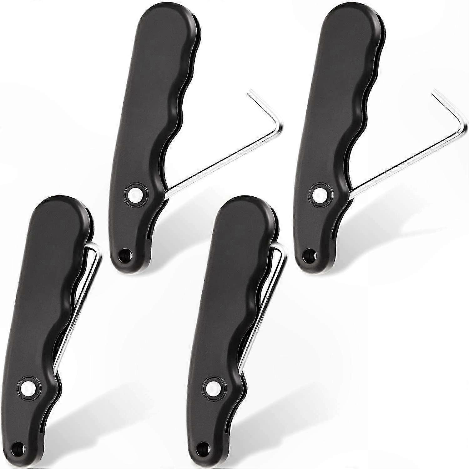 Portable Folding Lace Puller Tool, 4-Pack Skate Tightener for Ice Hockey Skates