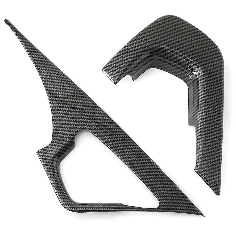 Control Armrest Cover for Corvette C7 2014 2015 2016 2017 2018 2019 Accessories ABS Carbon Fiber