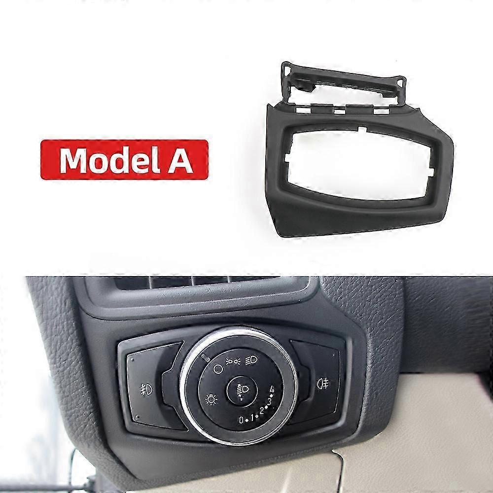 Headlight Switch Frame For Ford Focus AUTO Interior Accessories For Focus Car Front Dashboard Lamp Switch Cover Trim 2012-2018