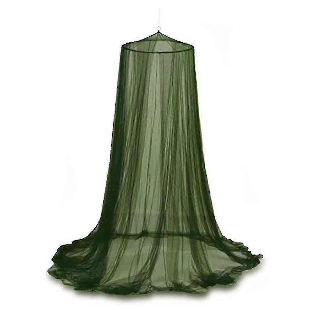 2025 Mosquito Net, Hanging Olive Army Green ,Large Dome Canopy for Travel Home Camping