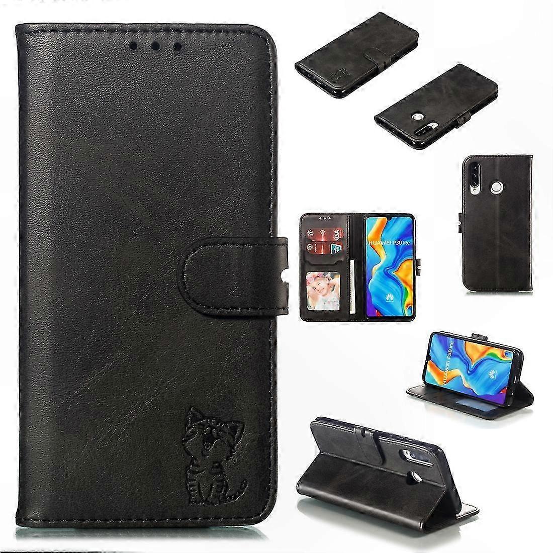 Durable Leather Case for   P30 Lite with Protective Design
