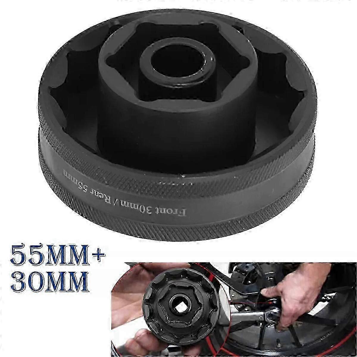 55mm+30mm Wheel Nut Socket Tool for Ducati 1098 1198 1199-Yvan