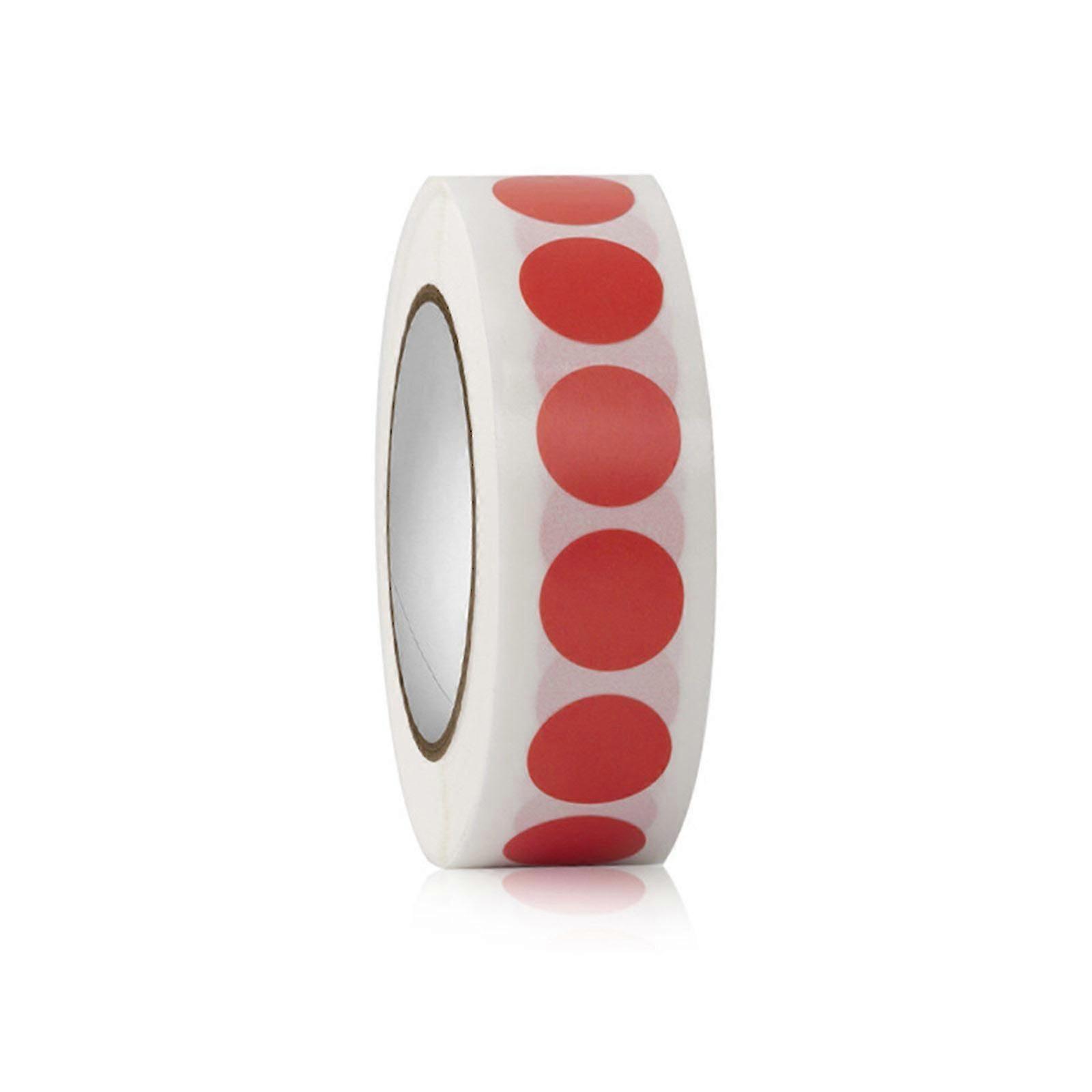 1000 قطعة 13 مم ملصقات ملونة نقطية ملصقات مستديرة ذاتية اللصق للمعلمين والطلاب ومكتب