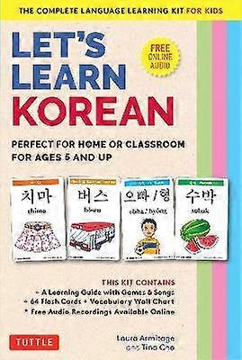 Let's Learn Kit de carte flash coréenne