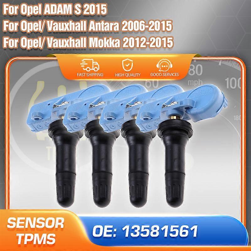 Applicable 1/4PCS TPMS Sensor For Opel ADAM Opel Antara Opel Mokka Vauxhall Antara Vauxhall Mokka Tyre Pressure Sensor 13581561 20922901