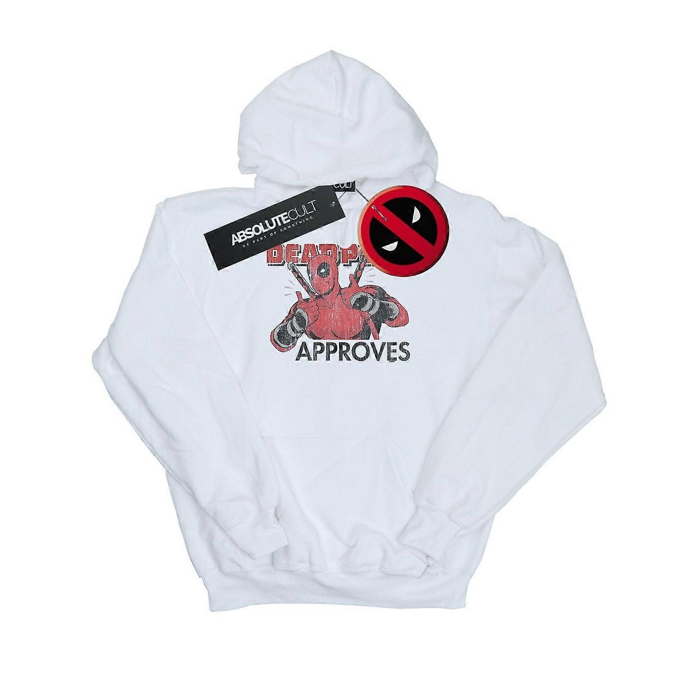 Marvel Homme Deadpool approuve le sweat à capuche