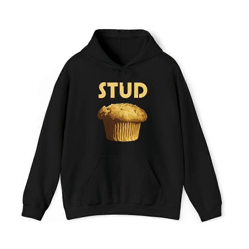Moletom com Capuz Gráfico de Muffin com Tachas, Tamanhos P-3XL