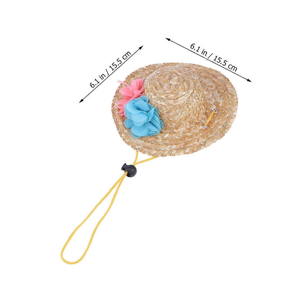 Hat Dog Dog Spring Adjustable String Daily Use Hat 1Set