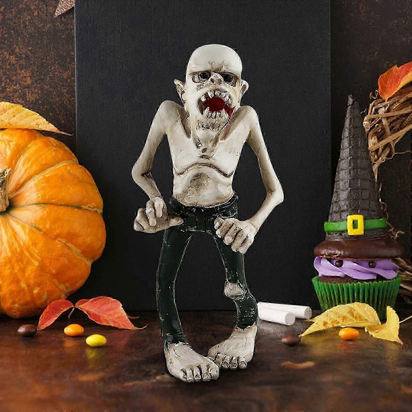 Mummy Resin Ornament Halloween Desktop Ambience Arrangement Spooky Decorations Holiday Ornaments FLY1306