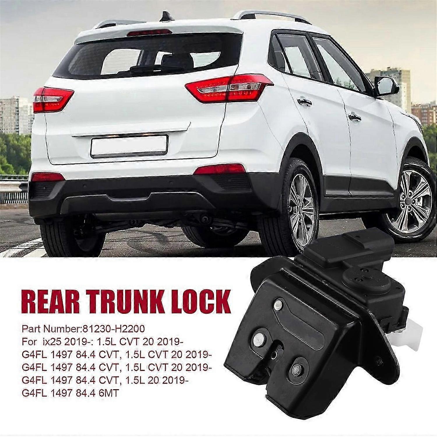 Rear Trunk Lock Latch Assembly 81230-H2200 for KXCROSS Saitus KX3 Aopao Zhipao Ix25