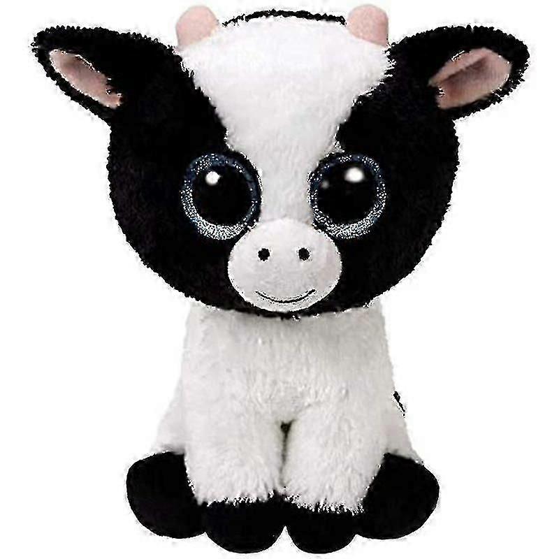 子供のための大きな目のぬいぐるみ牛のおもちゃ - クリスマスギフト&ミルク牛のぬいぐるみ