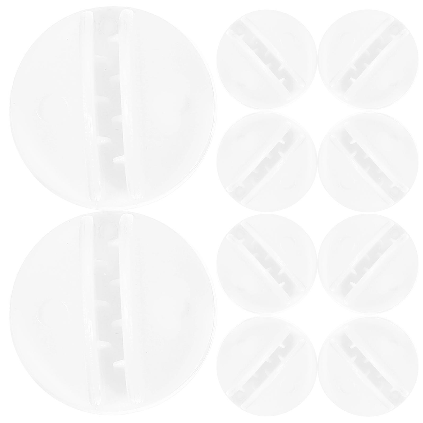 Plastic Price Card Holders Product Display Advertising 2.00X2.00X1.00CM Display Information 30Pcs