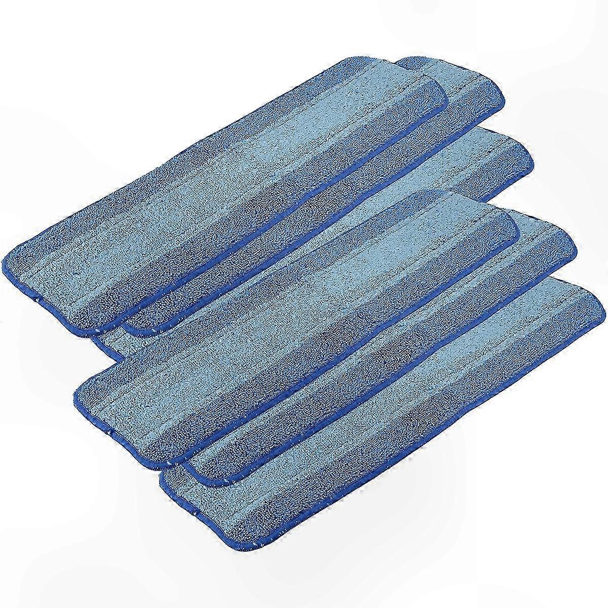 Microfiber Cleaning Pads 6-Pack, Reusable and Washable for Spray Mops, Durable Floor Cleaning Solution