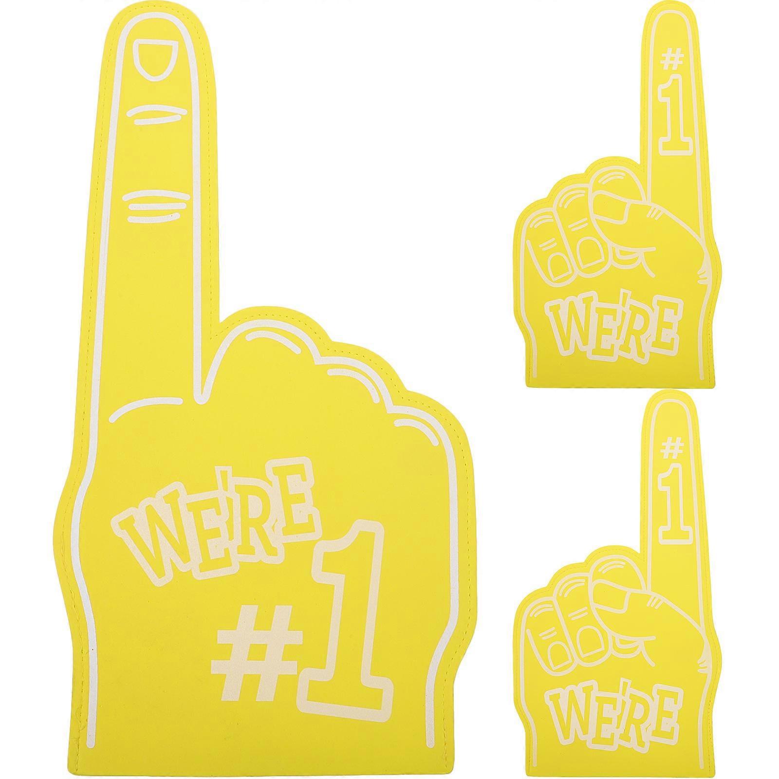 Foam Hand 12Pcs Foam Fingers for Sports Event Cheering Props