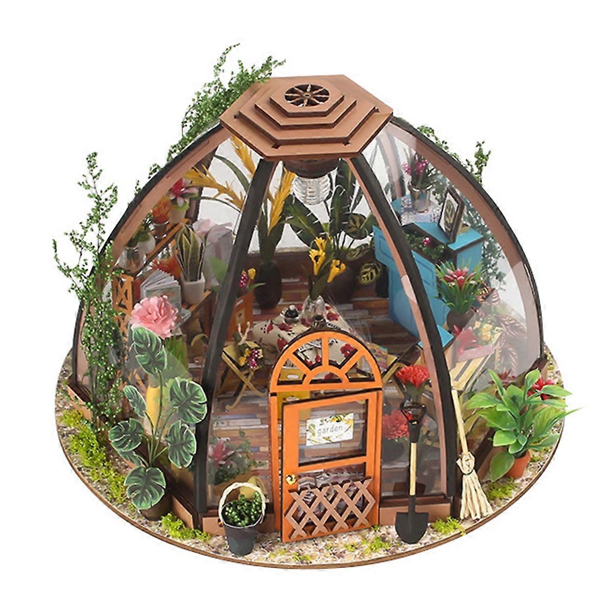 Dockhus Miniatyr DIY Verktygssats Rum för romantisk Alla hjärtans gåva