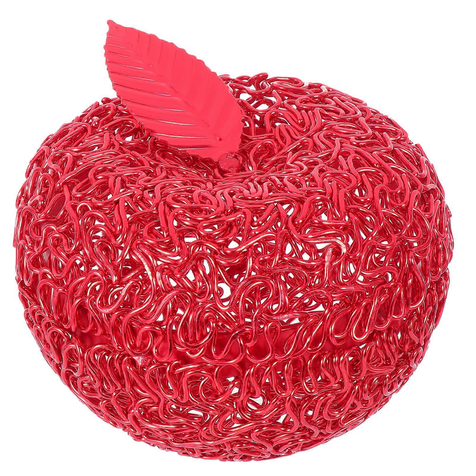 Aluminum Storage Box for Candy Container with 1Pcs Apple Shaped Jar