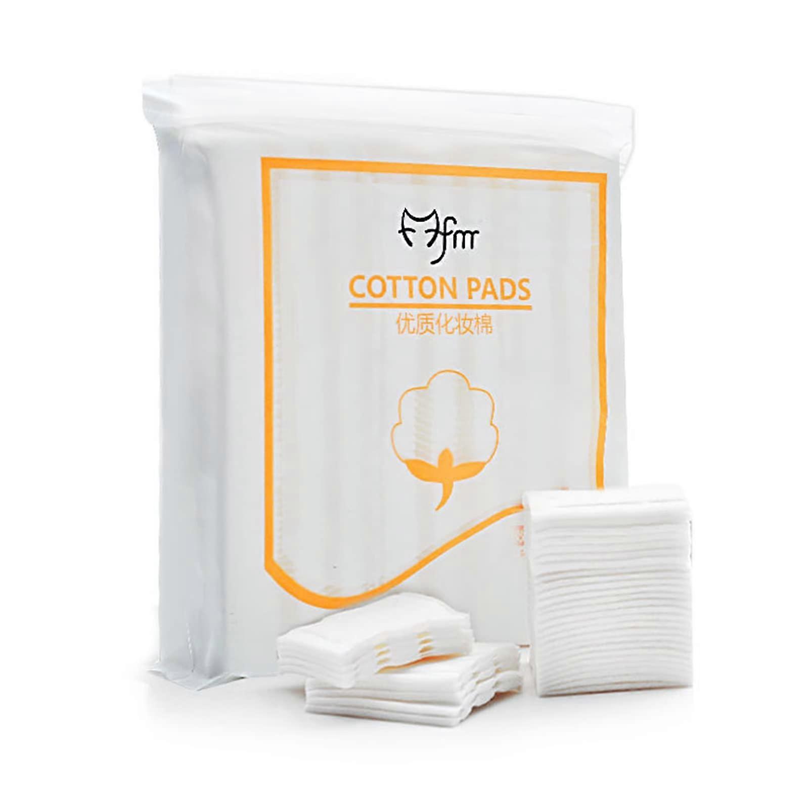 Soft Square Cotton Pads TripleLayered Makeup Remover Pads For Toner And Skincare Lint