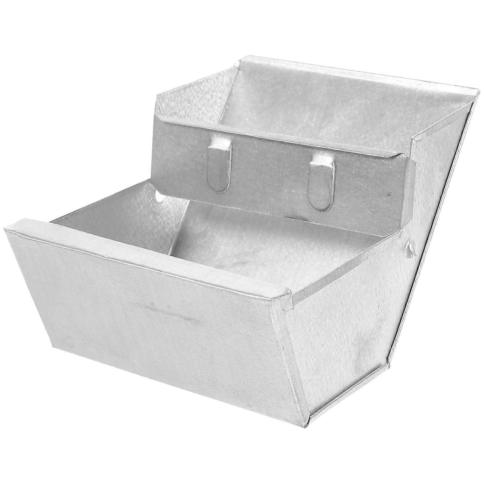 Small Animal Food Feeder 2Pcs Rabbit Feeder Box 12X11Cm Suitable For Cage Feeding Reducing Hay Waste
