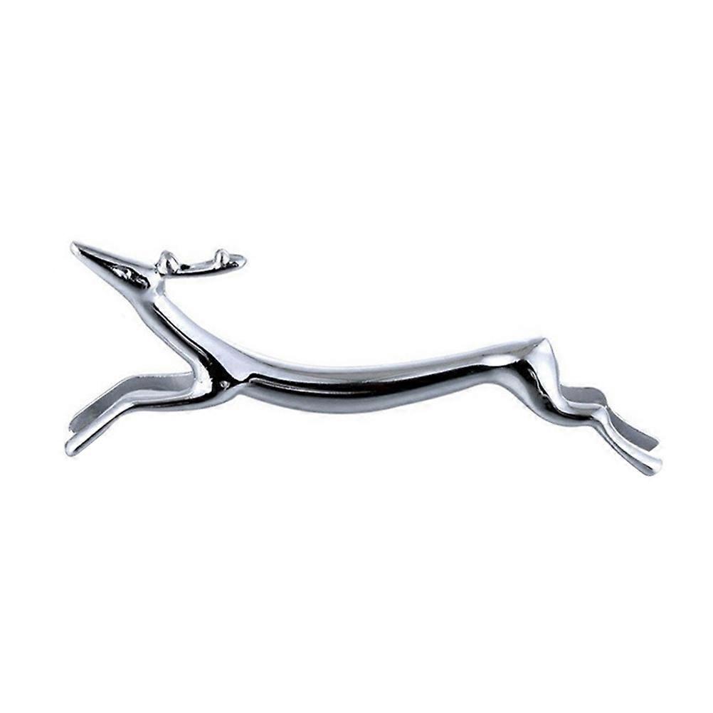 Silver Deer Chopsticks Fork Rest Zinc Alloy Tableware Holder 2Pcs Set