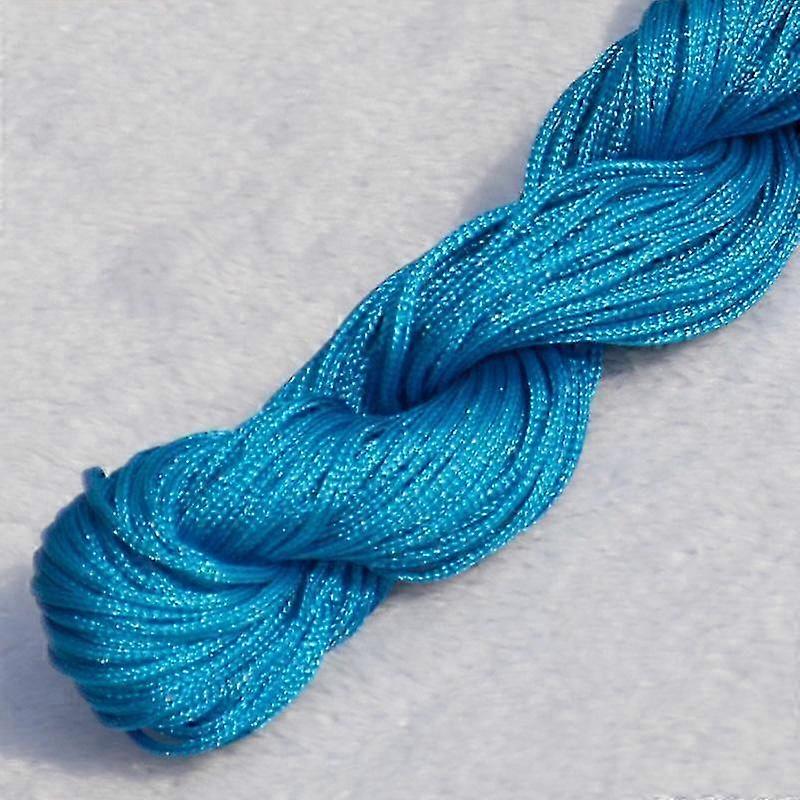 Home Party Supplies Chinese Knot Braided String DIY Macrame Cord 20m High Quality Tassels 1.0mm Beading String Bracelet Nylon Cord Thread Popular 2025