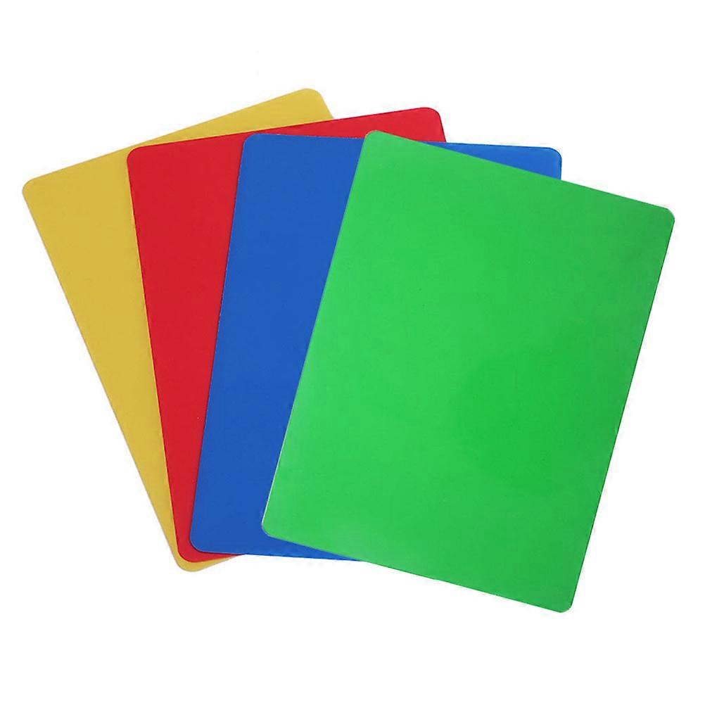 Beautiful Handmade Board Plastic Clay Making Base Board Pad 12Pcs