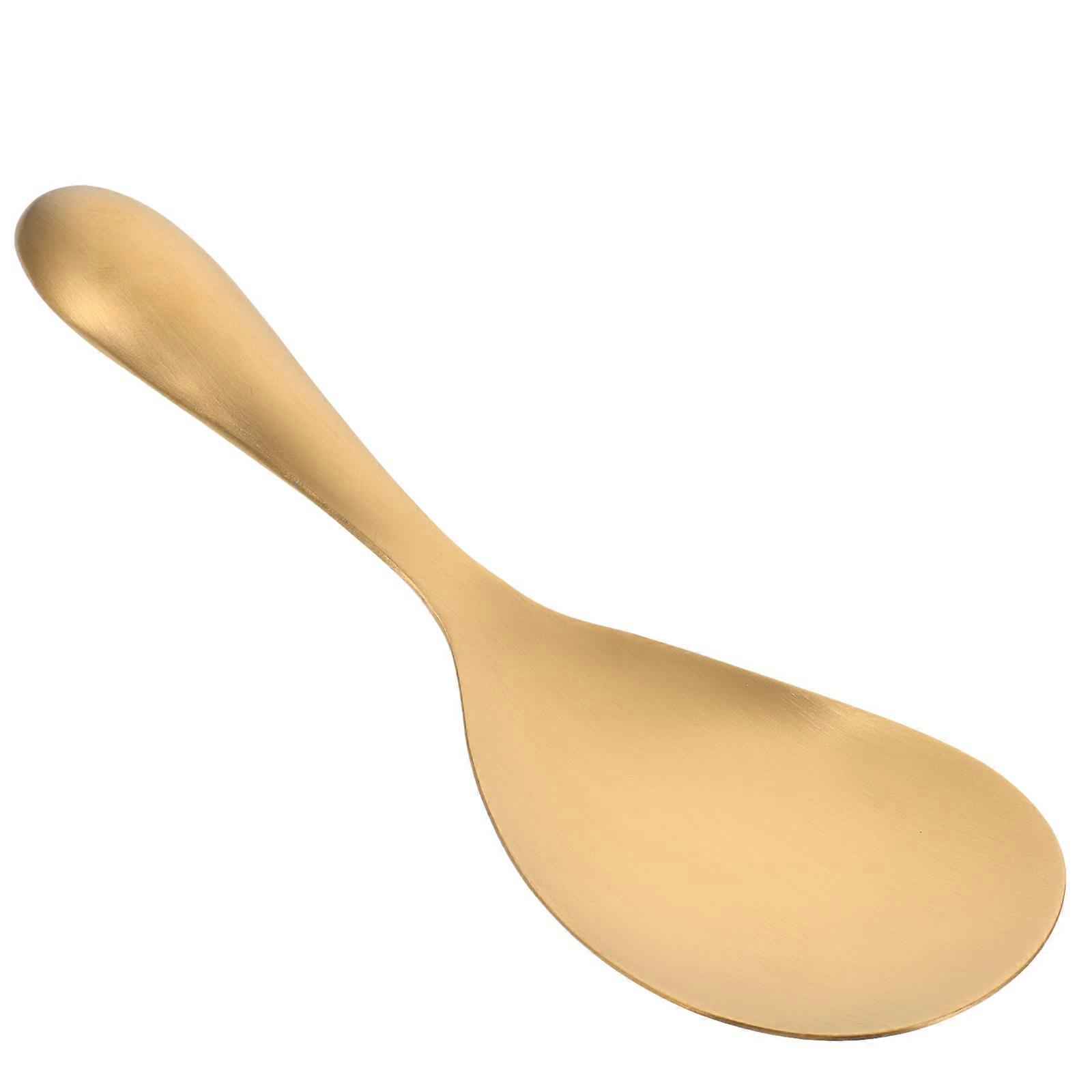 Stainless Steel Rice Spoon for Household Kitchen Use